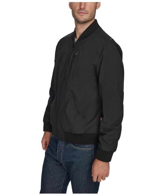 Levi's Black Military Bomber Jacket for men