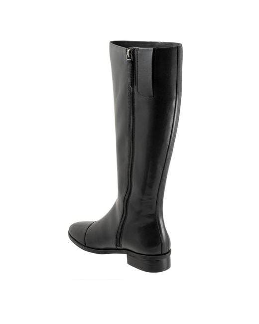 Trotters Black Alexis Wc Boot
