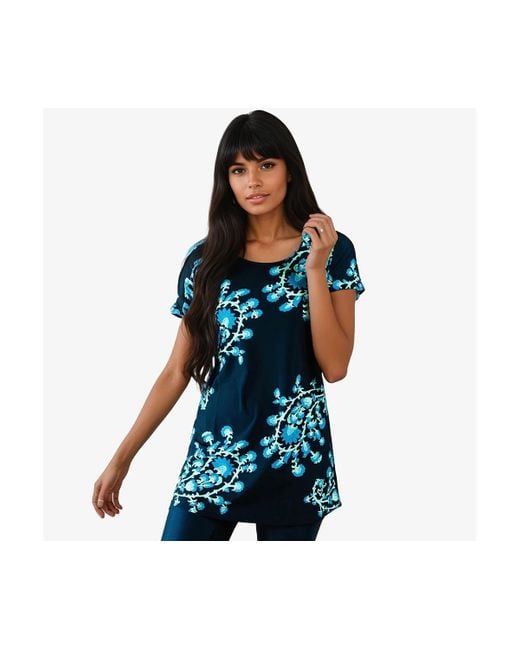 Calypsa Blue Anna Swim Tunic