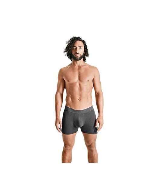 Rounderbum White Padded Boxer Brief + Smart Package Cup for men