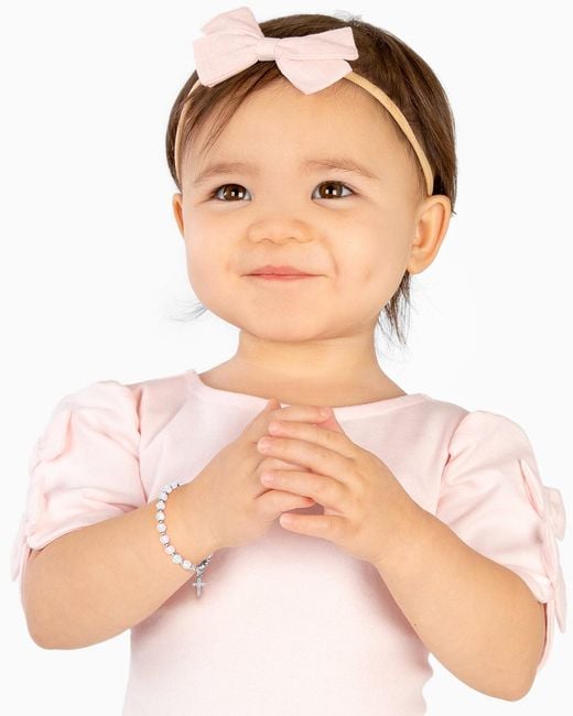 Tiny Blessings White Shimmer Crystal