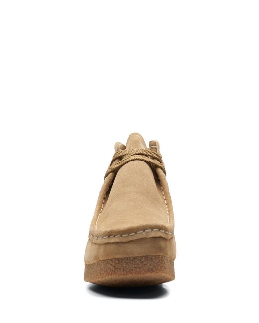 Clarks Brown Shacre Suede Boots for men