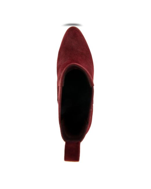 Aerosoles Red Mylo Ankle Booties