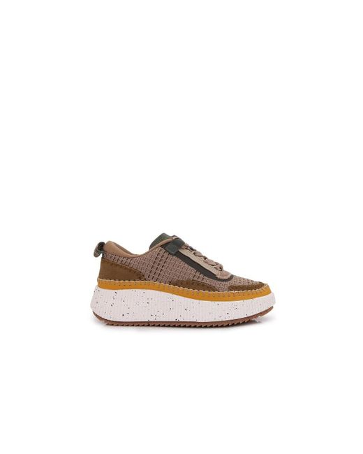 BERNESS Brown Willow Platform Sneaker