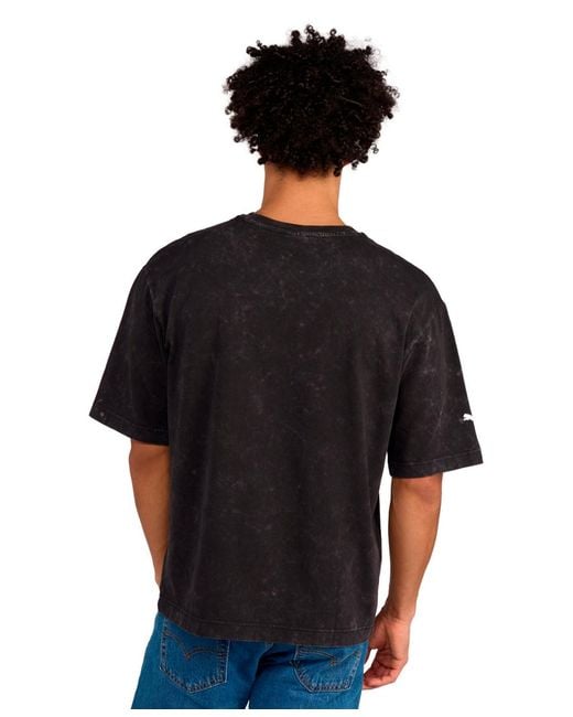 PUMA Black Formula 1 Las Vegas Race Track Graphic T-shirt for men