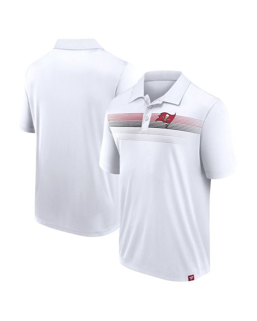 Fanatics Branded White Tampa Bay Buccaneers Victory For Us Interlock Polo for men