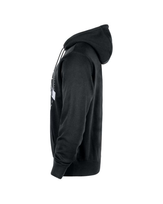 Nike Black Oklahoma City Thunder 2025/26 Authentic Practice Club Pullover Hoodie for men