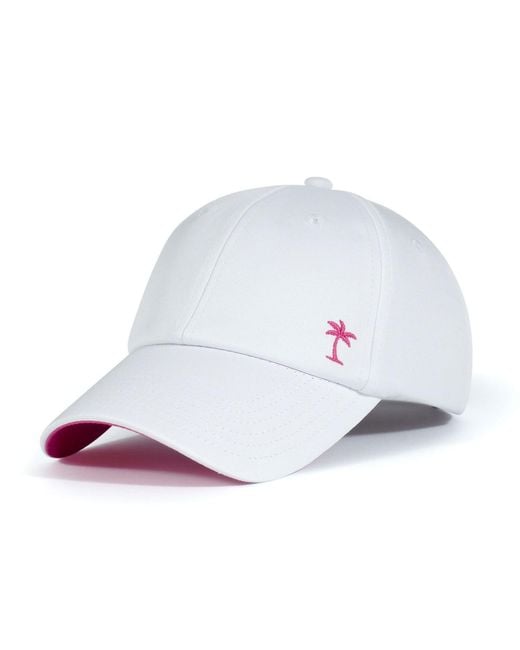 SHADY LADY White Adjustable Performance Hat