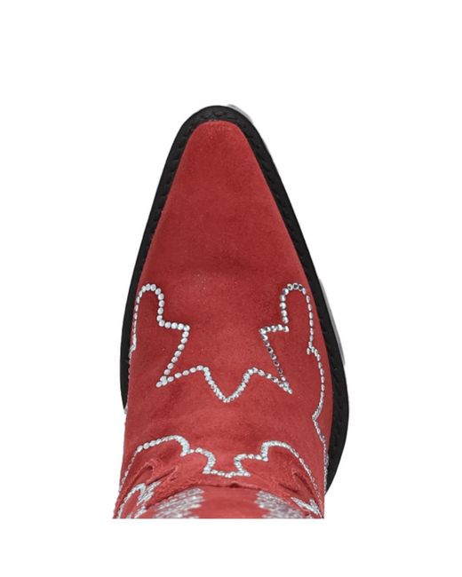 Dingo Red Double Take Suede Leather Boot