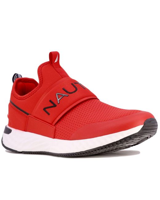 Nautica Zento Sneakers in Red for Men | Lyst