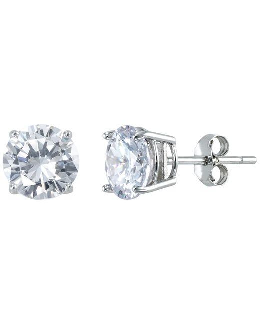 Macy's White 2-pc. Diamond Earrings Set