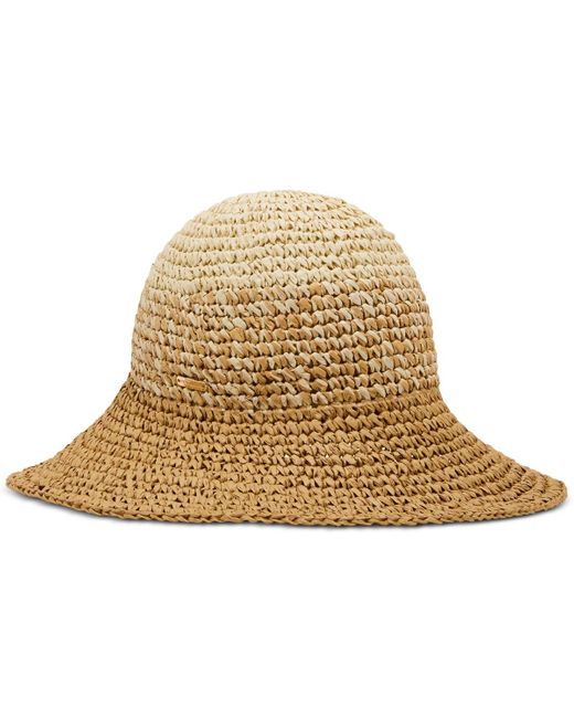 Steve Madden Natural H-nela Ombre Crochet Bucket Hat