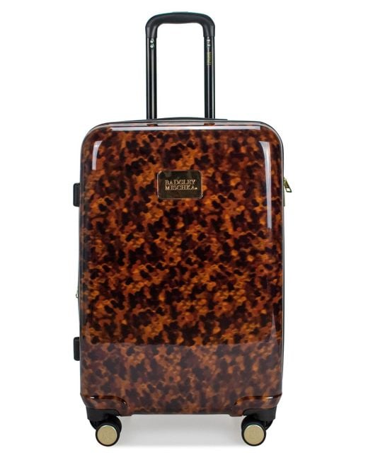 Badgley Mischka Contour 3 Piece Expandable Luggage Set (Rose Gold)