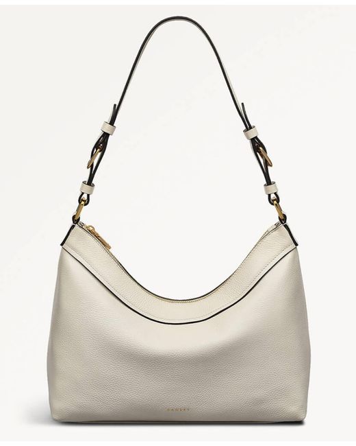Radley Gray Albany Mews Small Zip Top Shoulder Bag