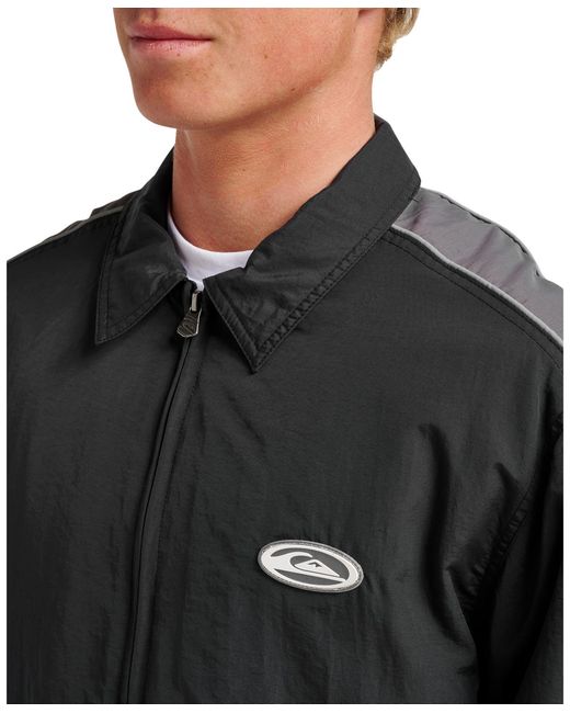 Quiksilver Black Speedway Station Jacket for men