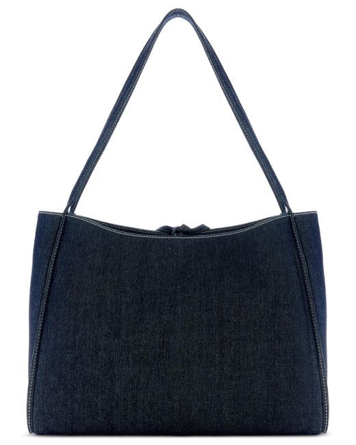 Guess Blue Damira 2-in-1 Denim Tote Bag