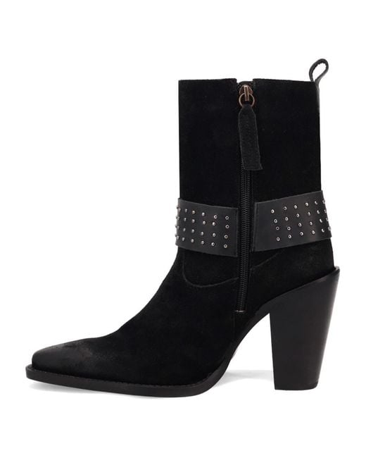 Dingo Black Songbird Suede Boot