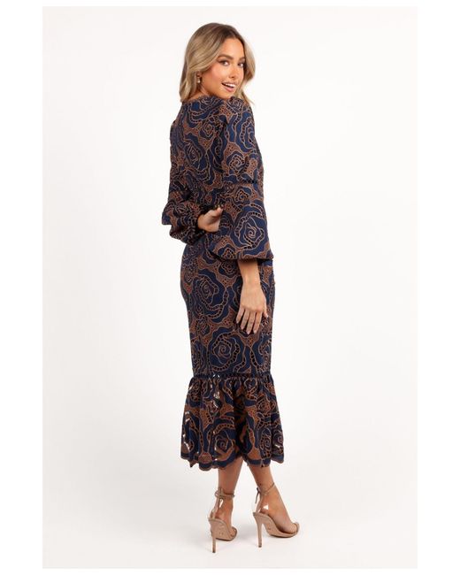 knee length dresses for ladies Petal and Pup Women's Pierre Long Sleeve Lace Maxi Dress main image 1