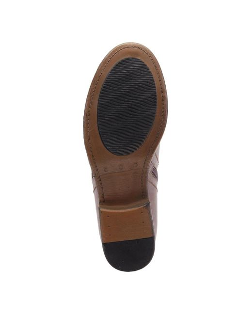 Spring Step Brown Oziel Leather Bootie