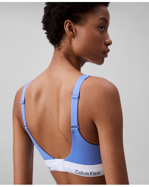 ブラジャー ^ ^ Women's Modern Cotton Hook Lift Bralette QF79 Calvin Klein Women's Modern Cotton Lift Bralette QF7900