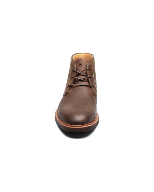 Florsheim Brown Anthem Plain Toe Chukka Boot for men