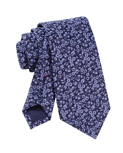 Tommy Hilfiger Blue Luca Floral Tie for men
