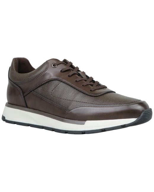 Alfani Gray Memory Foam Round-toe Sneakers for men
