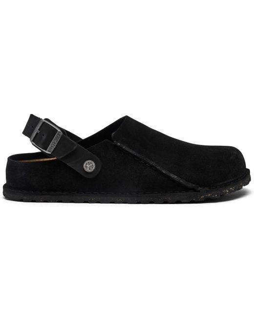 Birkenstock Black Lutry 365 Suede Clogs From Finish Line for men