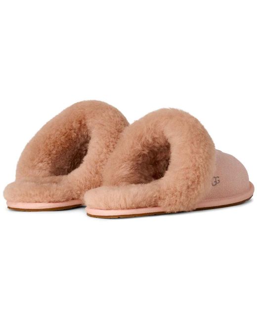 UGG Women's Pink Scuffette Ii Slip On Slippers