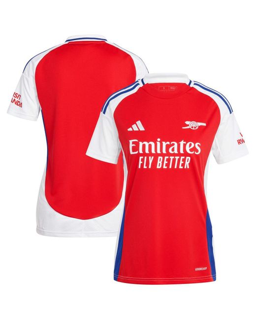 adidas Arsenal 2024 25 Home Replica Jersey in Red Lyst