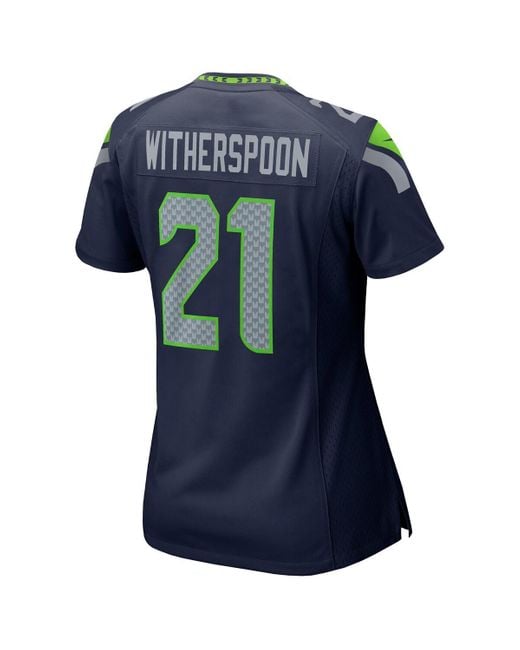 Nike Blue Devon Witherspoon Seattle Seahawks Team 50th Season Game Jersey