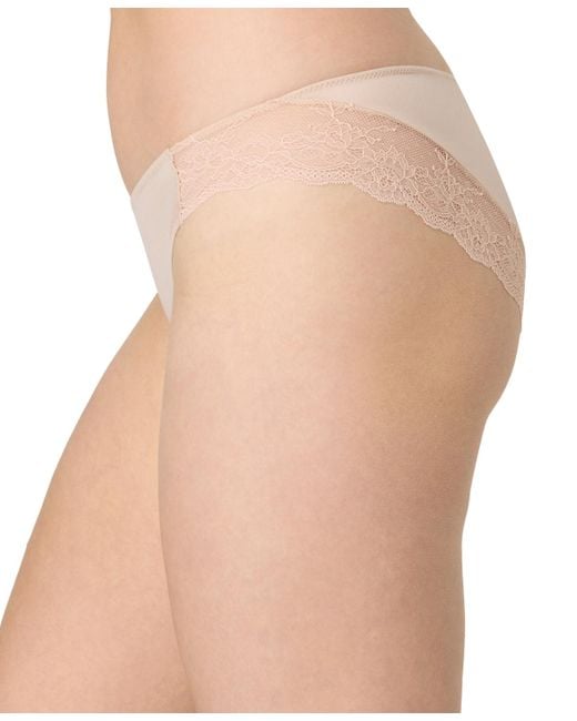 Maidenform Natural Comfort Devotion Lace Back Tanga Underwear 40159