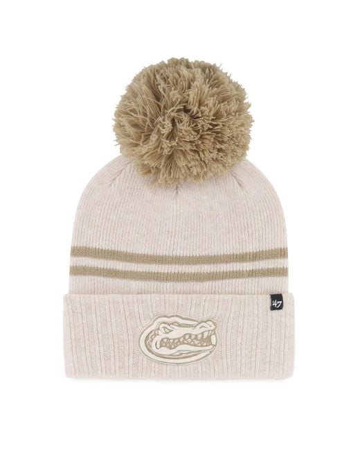 '47 Natural Florida Gators Core Inline Latte Cuffed Knit Hat