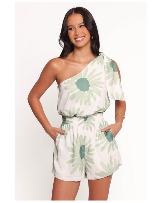 Petal & Pup White Sally Romper