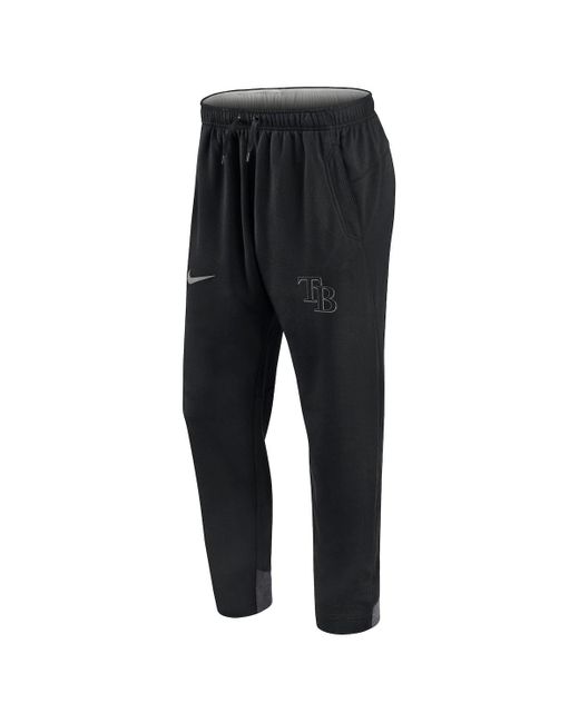 Nike Black Tampa Bay Rays Authentic Collection Dry Flux jogger Pants for men