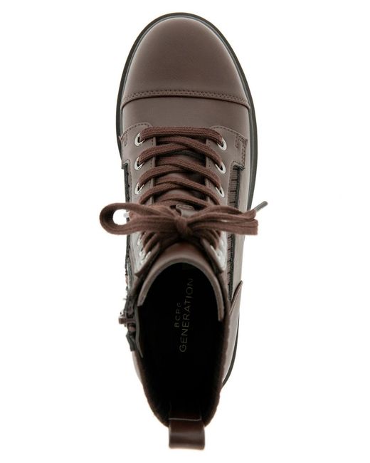 BCBGeneration Brown Mari Combat Boot
