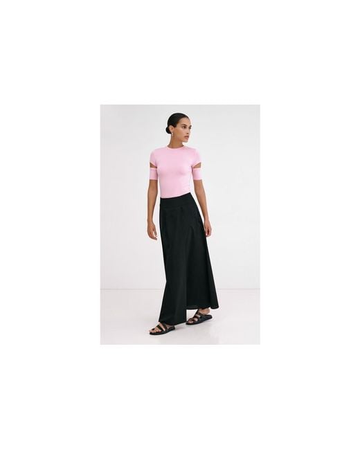 MARCELLA Black Esme Top