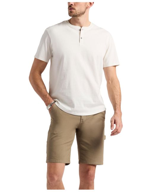 Buffalo David Bitton Natural Dean Utility Shorts for men