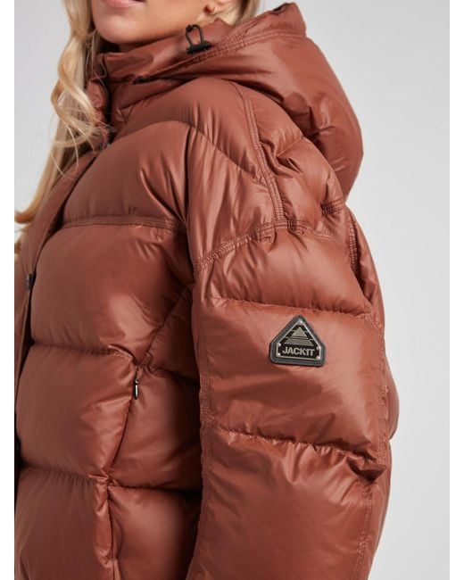 Jacket Red Cloud Boss Hooded Puffer Jacket