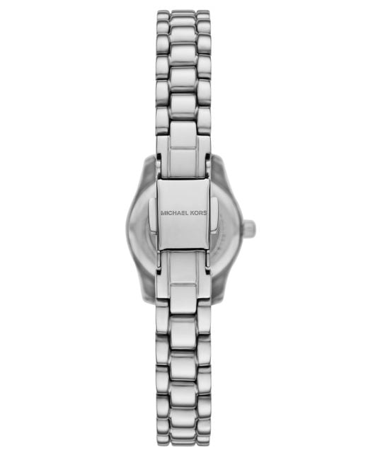 Michael Kors White Â Lexington Three-hand Stainless Steel Watch