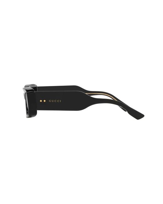 Gucci Black Rectangle Sunglasses