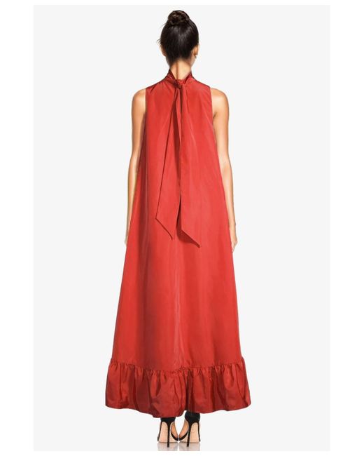 ONE33 SOCIAL Red The Yolanda High-low Maxi Gown