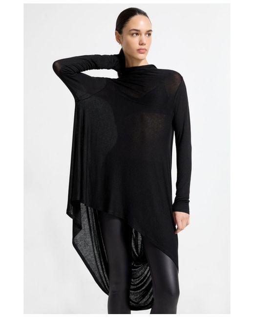MARCELLA Black Iris Tunic