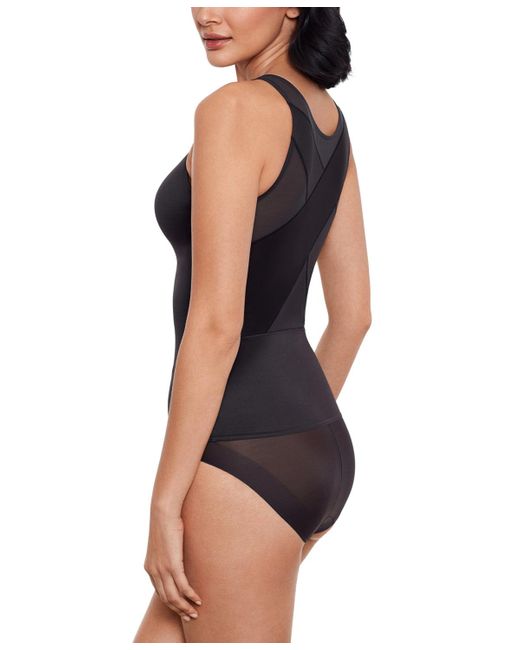 Miraclesuit Black Back Wrap Posture Support Extra Firm Camisole 2433