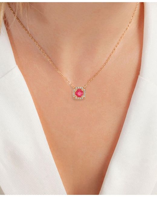 Macy's Pink Ruby (0.65 Ct. T.w.