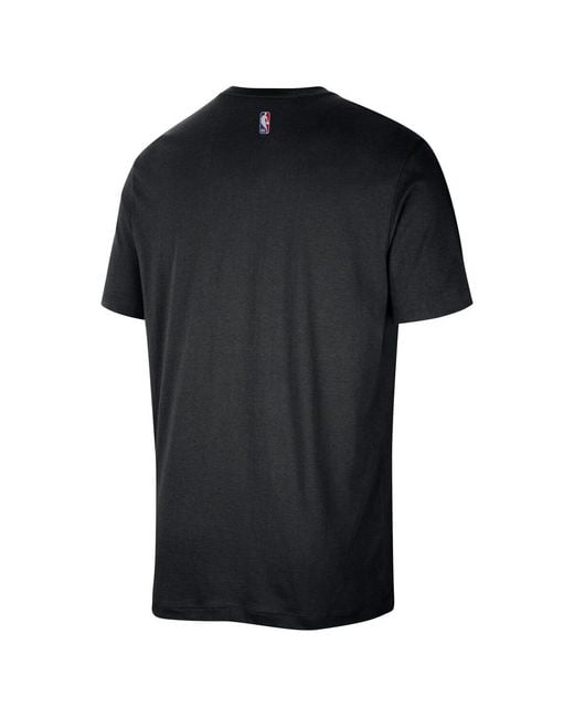 Nike Black New York Knicks Statement Edition Essential T-shirt for men