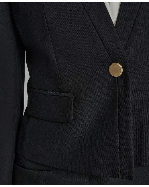 BCBGMAXAZRIA Gray Open Front Jacket