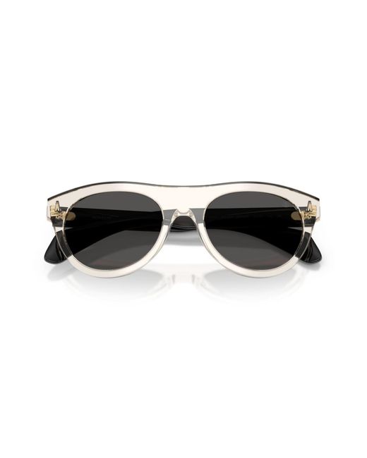 Moncler Multicolor Oval Sunglasses