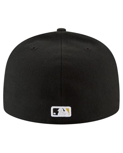 KTZ Black Paul Skenes Pittsburgh Pirates 2025 Player's Weekend 59fifty Fitted Hat for men