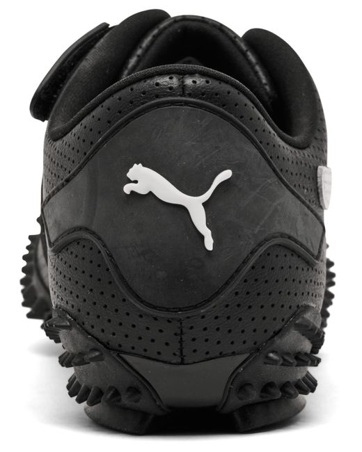 PUMA Black Mostro Perforated Casual Sneakers From Finish Line for men